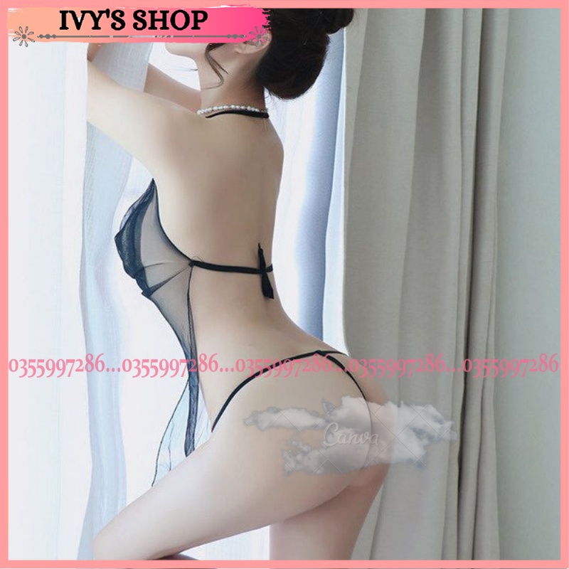 Yếm Ngủ Sexy Nữ Xuyên Thấu Sexy Chất Voan Mỏng - TDVT - Ivyshop Official | BigBuy360 - bigbuy360.vn