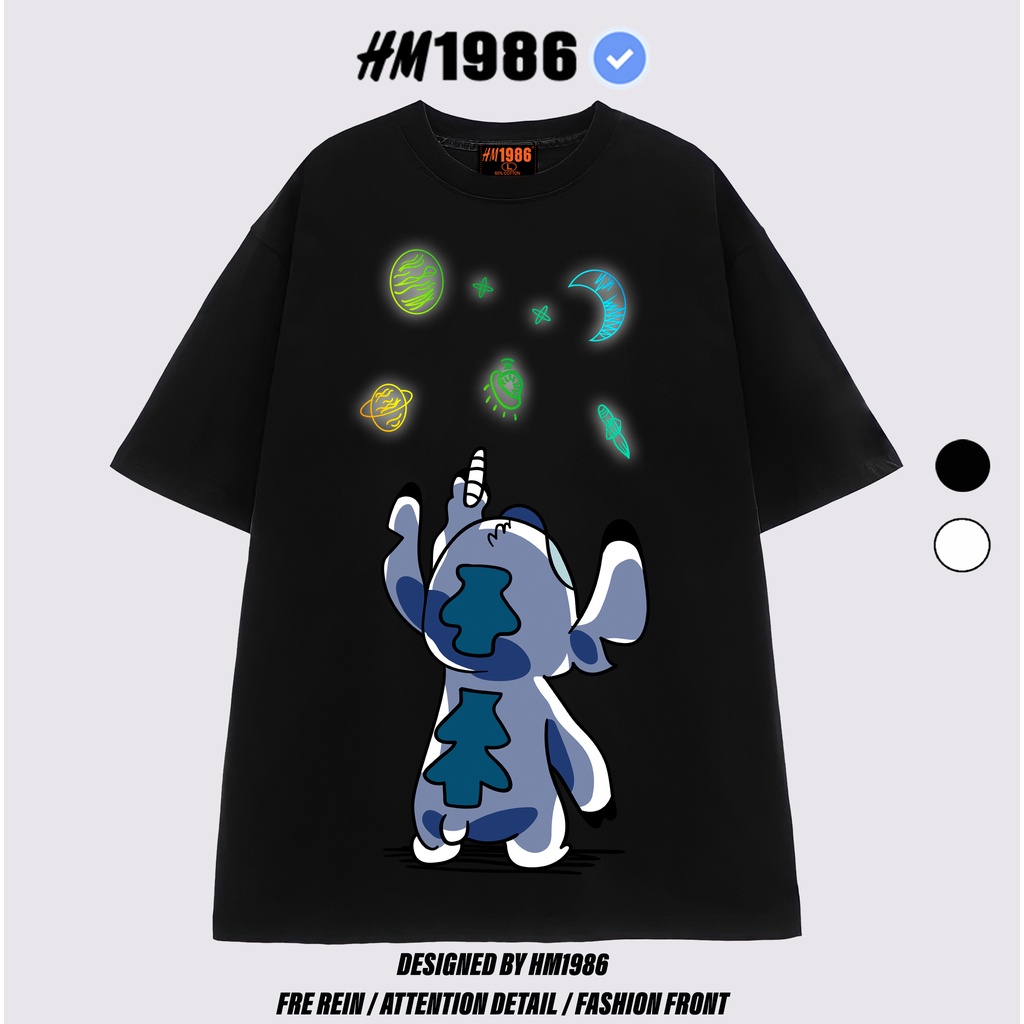 Áo thun tay lỡ form rộng unisex HM1986 ATL 3106