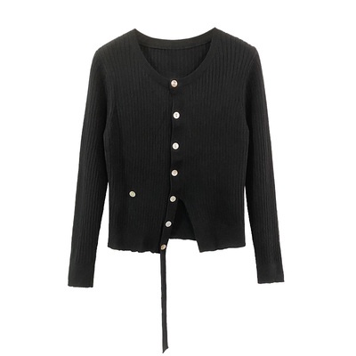 Set Áo Dệt Kim Dài Tay Và Chân Váy Midi Lưng Cao Thời Trang Mùa Thu Mới 2022 Dành Cho Nữ