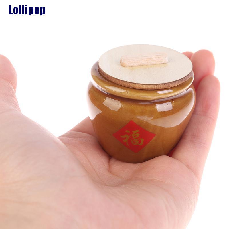 Mô hình thùng gạo nhỏ đồ chơi búp bê cỡ 1/ 12