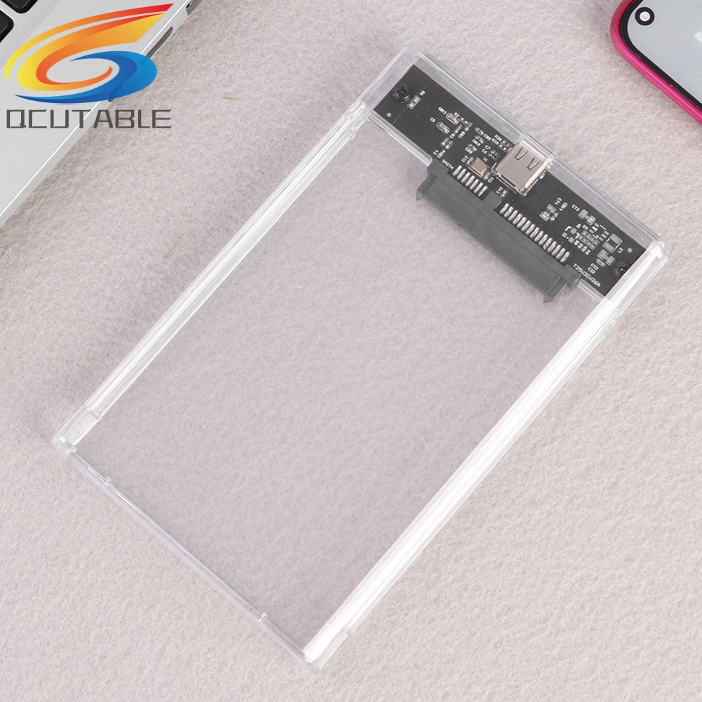 Hộp đựng ổ cứng ngoài USB 3.1 Type-C 2.5 inch SATA HDD SSD