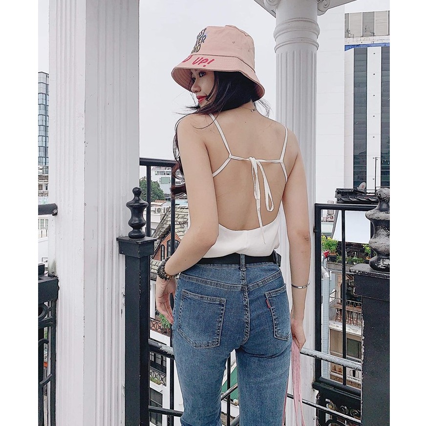 Áo 2 dây hở lưng