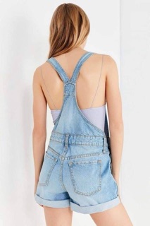 Quần yếm jeans vnxk