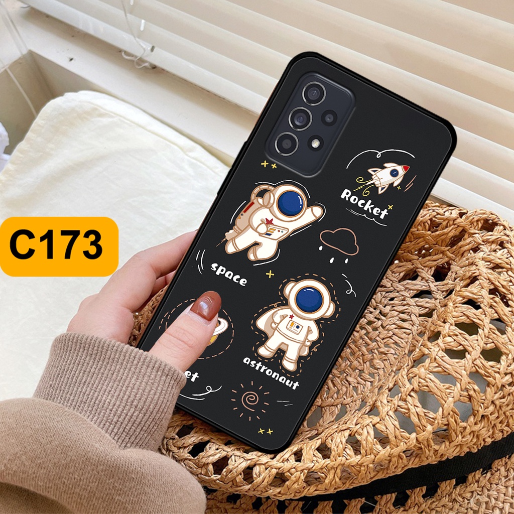 Ốp Samsung A52 - A53 - A72 - A73 in hình astronaut, phi hành gia vũ trụ hottrend, độc đáo, cá tính.