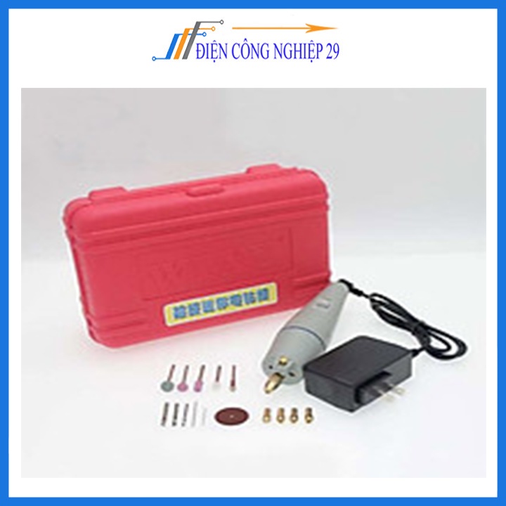 Máy Khoan Hộp Đỏ ( Khoan mạch điện tử đa năng 12VDC )