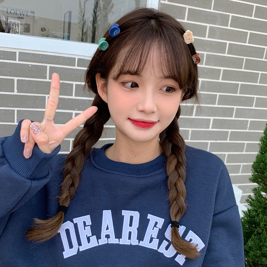 ✨✨Kẹp tóc họa tiết hoạt hình phong cách Hàn Nhật xinh xắn cho nữ