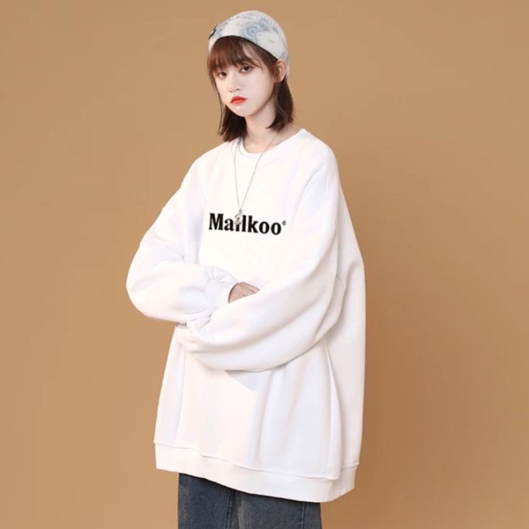 Áo Sweater In Mailkoo  - Áo Hoodie, dù nữ unisex form rộng Dài Tay Nam Nữ SW1 | BigBuy360 - bigbuy360.vn