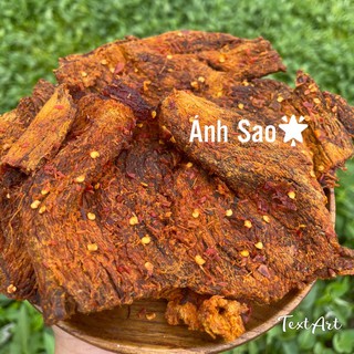 Khô bò nguyên miếng zip