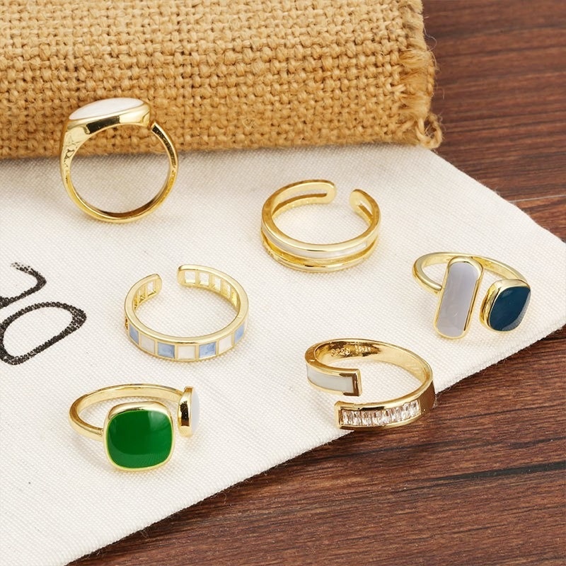 Nhẫn MANYUE phong cách Hàn Quốc cổ điển thời trang dành cho nữ