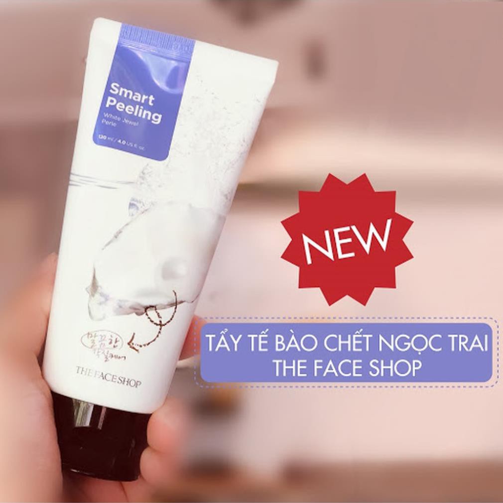 TẨY DA CHẾT TỪ NGỌC TRAI - White Jewel Peeling The Face Shop 120ml