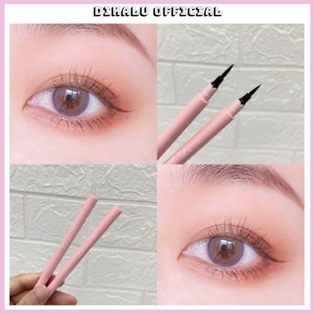 Bút Kẻ Mắt Lameila Vỏ Hồng Nội Địa Trung Chống Thấm Nước Lâu Trôi LKMN2