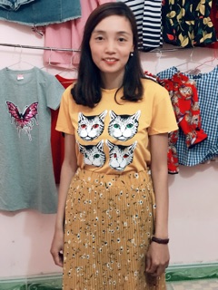 Áo phông mèo