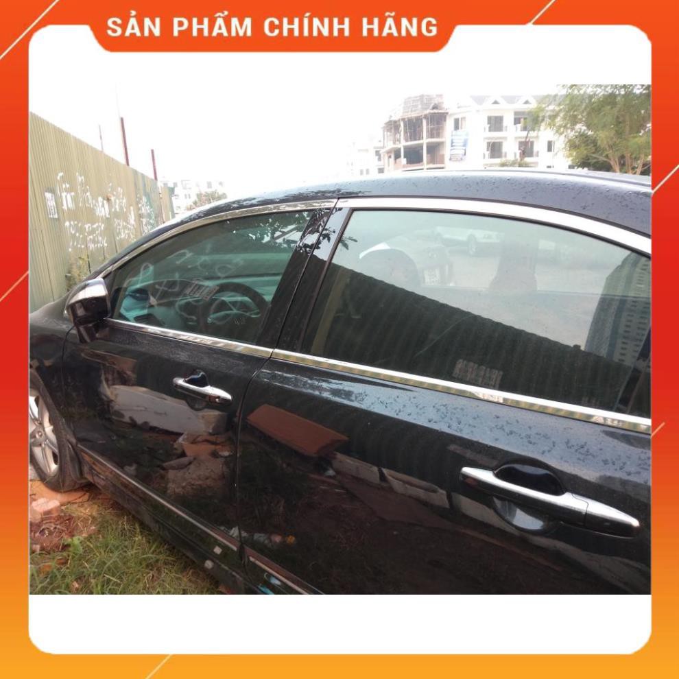 Nẹp chân và cong kính theo xe Civic 2007-2011