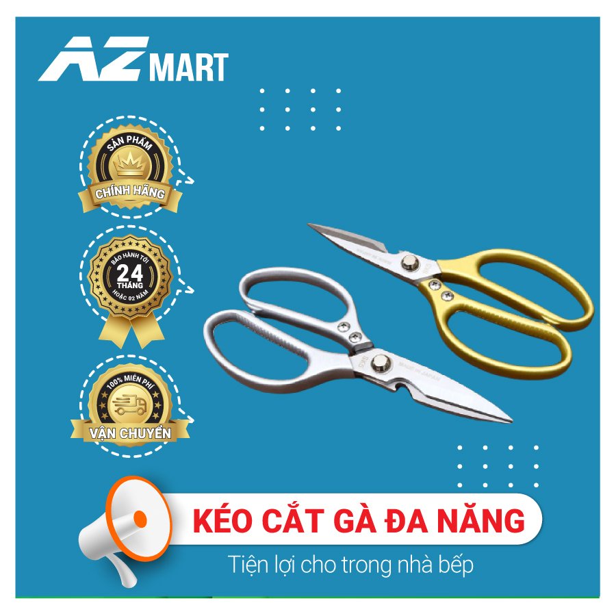 Kéo Cắt Gà - Kéo Nhật Đa Năng - Cho Nhà Bếp