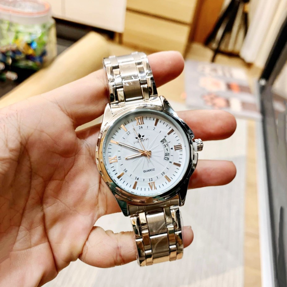 Đồng hồ thời trang FOURRON Japan bằng dây hợp kim thép không gỉ đủ 3 màu siêu rẻ | BigBuy360 - bigbuy360.vn