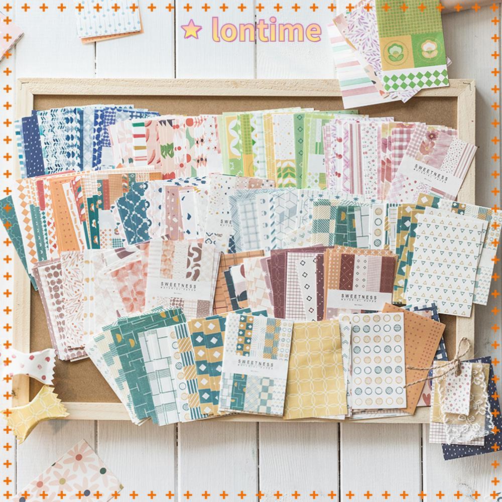 Set 50 Tấm Thiệp Họa Tiết Hình Học Nhiều Màu Sắc