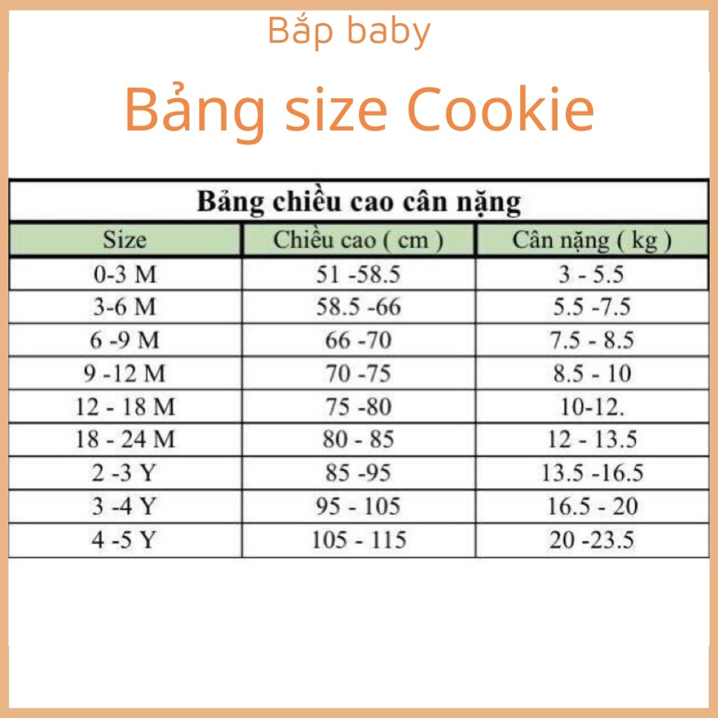 Áo cổ 3 phân cho bé COOKIE trẻ em áo giữ nhiệt vải cotton tăm lạnh full size 6m-5Y