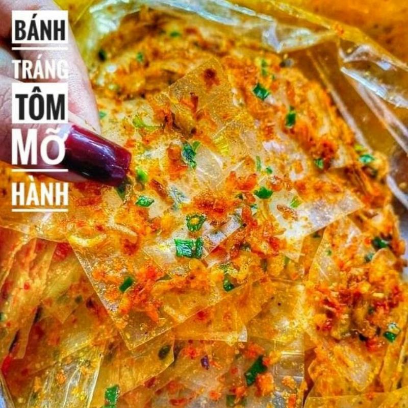 Bánh Tráng Tôm Mỡ Hành 1 Bịch [FREE SHIP]TỪ ĐƠN 50K, [Loại Đặc Biệt] Hàng ngon nhà làm
