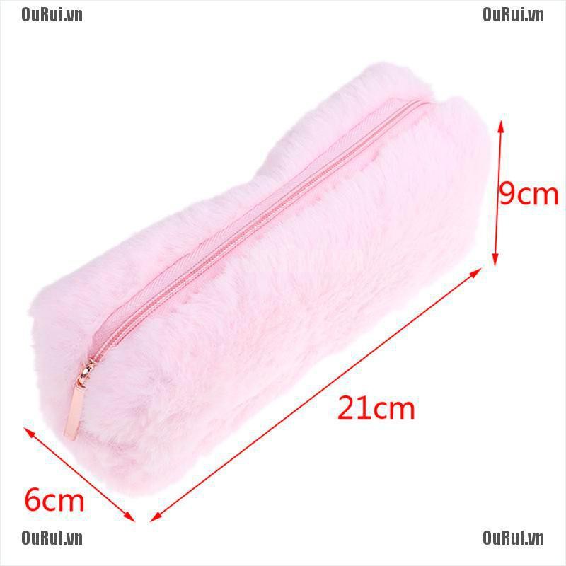 Túi Đựng Bút Hình Thú Nhồi Bông Dễ Thương