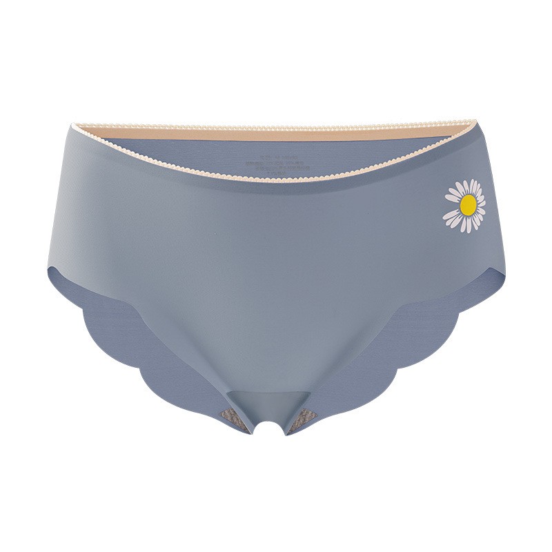Mid Waist Seamless Panty Women Underwear Ice Silk New Arrival Briefs | BigBuy360 - bigbuy360.vn