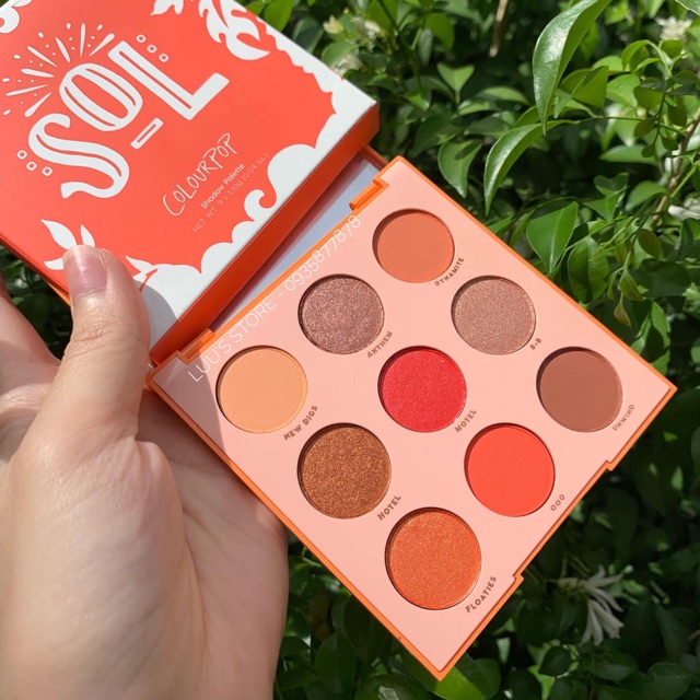 Bảng Màu Mắt Colourpop Sol