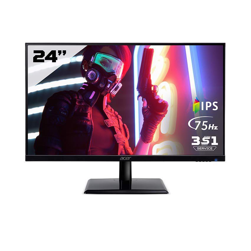 [Mã ELTECHZONE giảm 5% đơn 500K] Màn Hình Acer EK241Y 23.8" FHD IPS 75Hz FreeSync