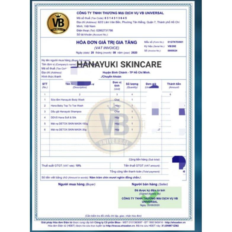 SỮA TẮM GỘI BABY HANAYUKI BABY TOP TO TOE WASH