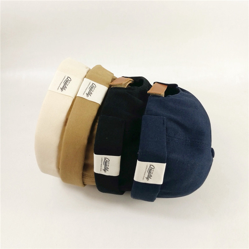 Mũ beanie LINJW chất vải cotton phong cách Hàn Quốc 2020 cho nam và nữ