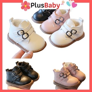 Bốt cho bé gái, bé trai, cổ cao có lót lông, Giày bốt cho bé Plusbaby store
