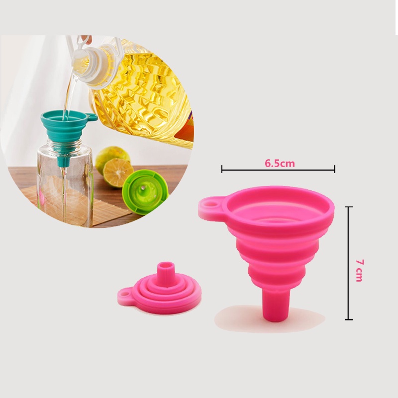 1 Phễu Silica Gel Mini Có Thể Gấp Gọn Và Tái Sử Dụng