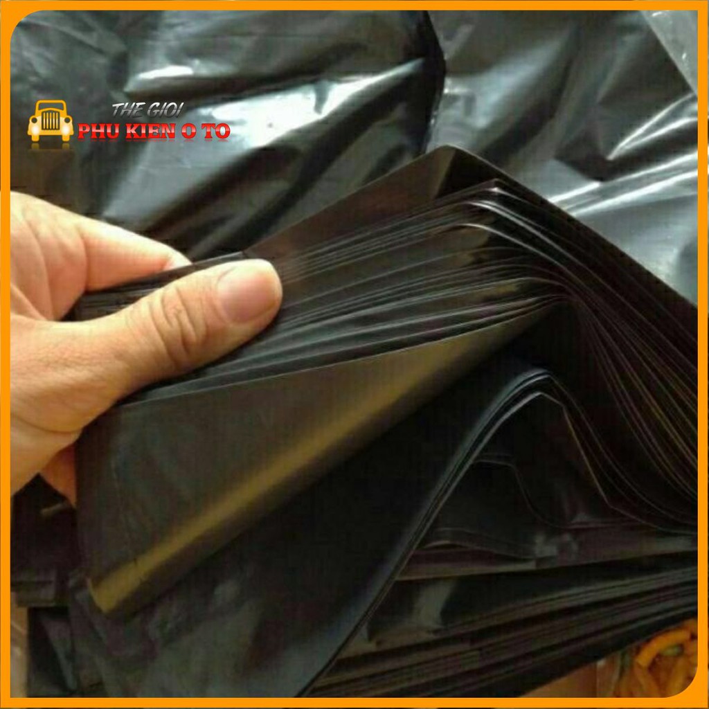 1kg túi bóng đen siêu mỏng, siêu dai dùng để đóng hàng, đựng rác