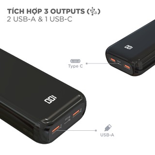 Sạc dự phòng Energizer UE20011C 20000mAh