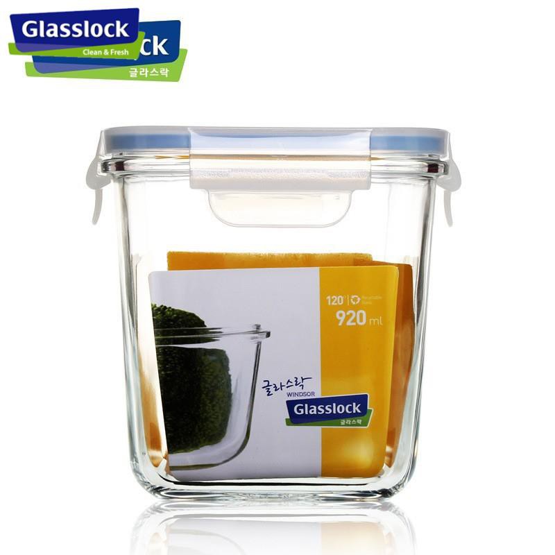 Hộp đựng thức ăn giữ nhiệt Glasslock 920ml-MCSD092