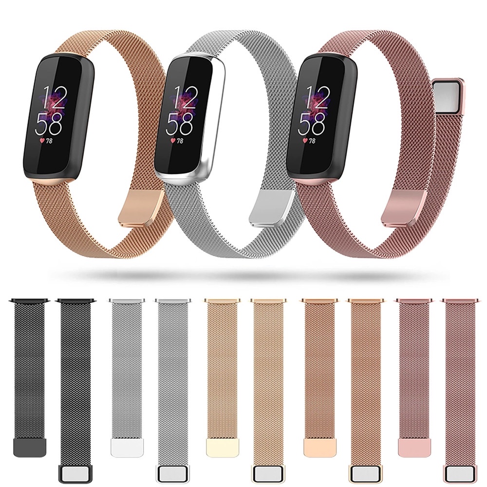 Dây Đeo Inox Milanese Cho Đồng Hồ Thông Minh Fitbit Luxe