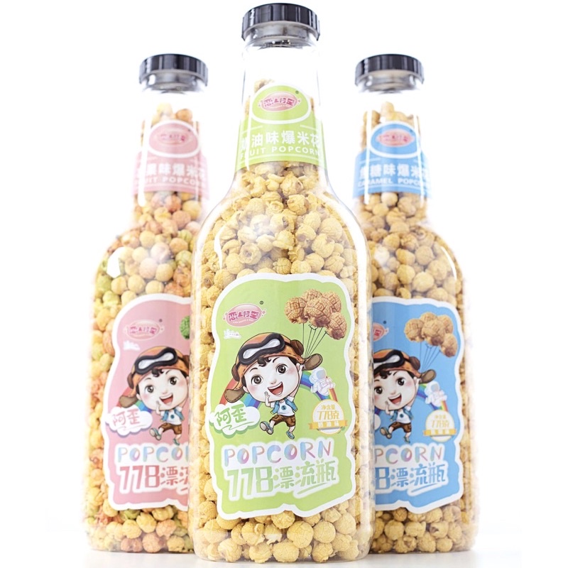 Chai bỏng Ngô siêu tốc khổng lồ ăn mãi không hết đây ak