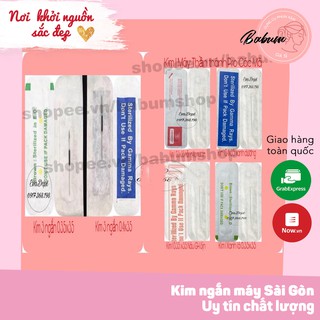 Kim ngắn máy thần thánh Sài Gòn, chuyên dùng cho máy nhựa Việt Nam, dùng trong phun xăm thẩm mỹ, túi 100 kim