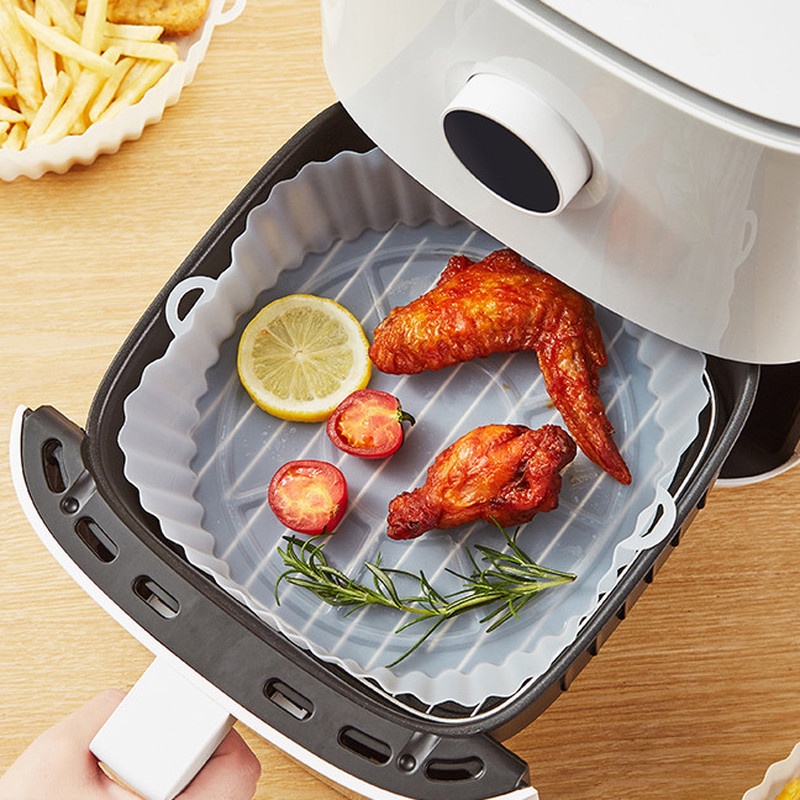 Khay Tròn Bằng Silicone Dùng Nướng Bánh Pizza Tiện Dụng
