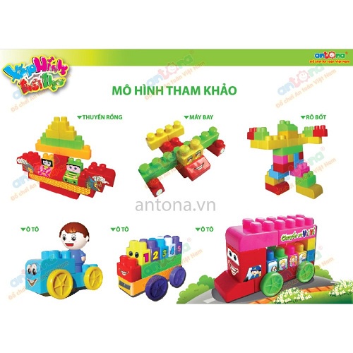 Đồ Chơi Xếp Hình Nông Trại Vui Vẻ Antona