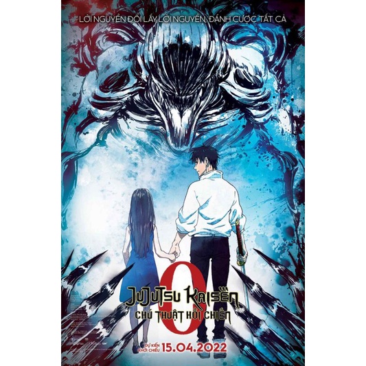 Poster chú thuật hồi chiến movie 0 tại rạp