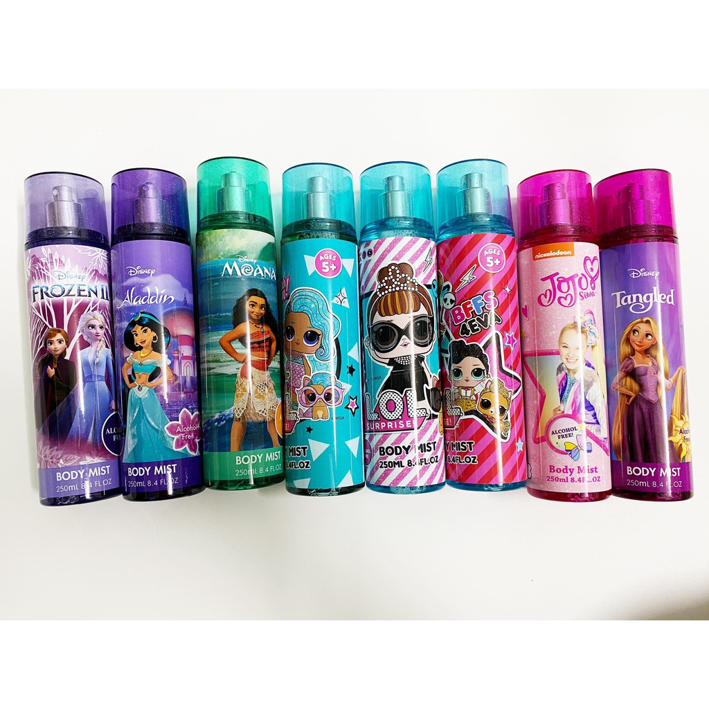 Nước Hoa Xịt Toàn Thân Cho Bé Gái DISNEY - Body Mist Disney