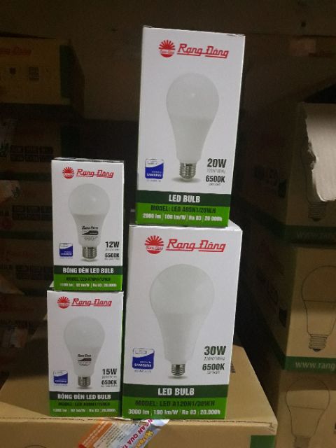 Bóng đèn Led 12w/15w/20w/30w E27 RĐ