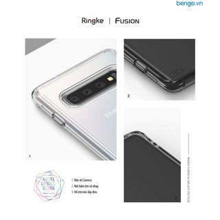 Ốp lưng Samsung Galaxy S10 Plus RINGKE Fusion