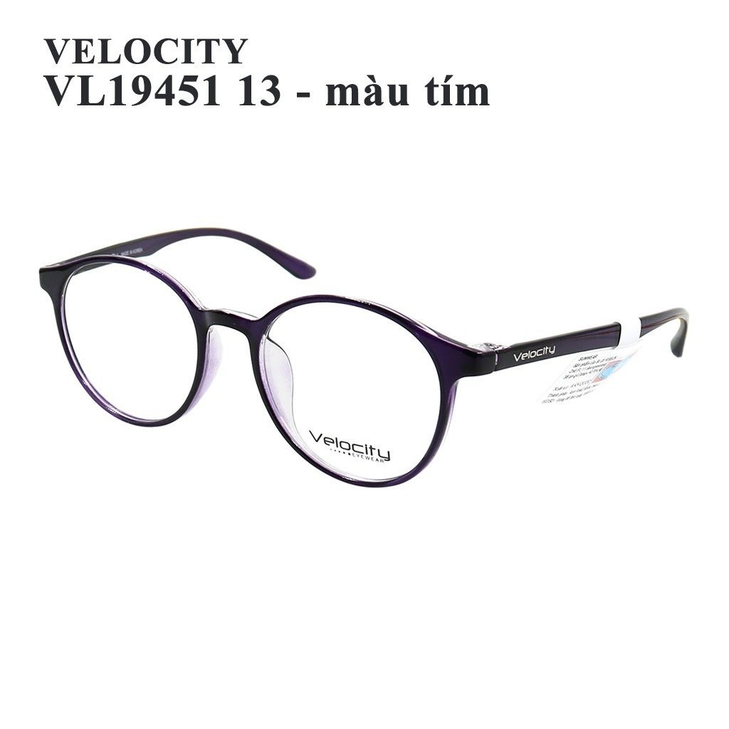 [Mã FAMALLT5 giảm 15% đơn 150K] Kính cận UNISEX VELOCITY VL19451 chính hãng