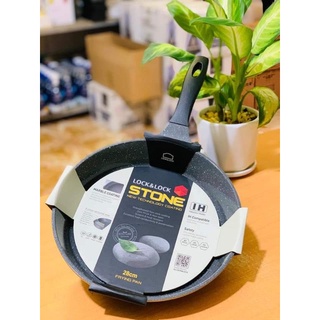 CHẢO ĐÁ 7 LỚP LOCK&LOCK STONE - ĐÁY TỪ ĐỦ SIZE