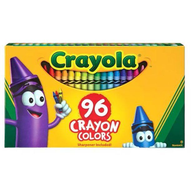 HỘP 96 BÚT SÁP MÀU Crayola Crayon Coloring Set