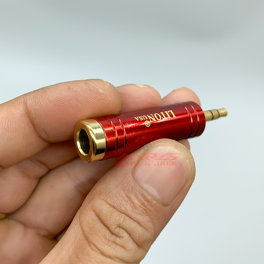 Đầu Chuyển Jack 3.5 Ra 6.5  Loại Tốt, giá 1 chiếc.