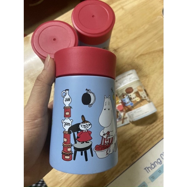 Bình giữ nhiệt đựng súp, cháo cho em bé 300 ml hàng của Nhật