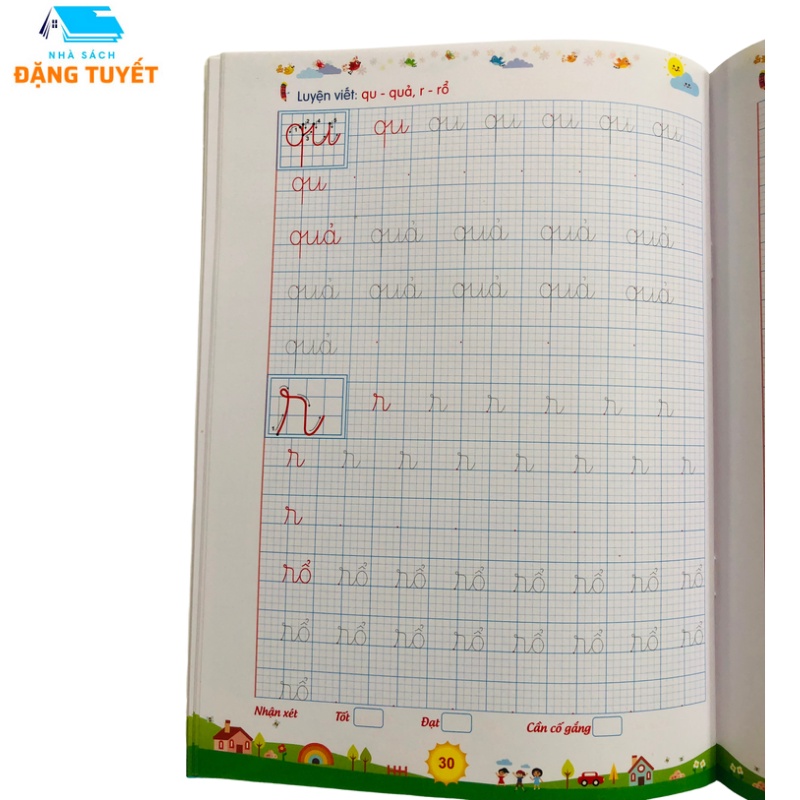 Sách - Luyện Viết - Tâm thế vào lớp 1, Quyển 3 ( 1 cuốn)