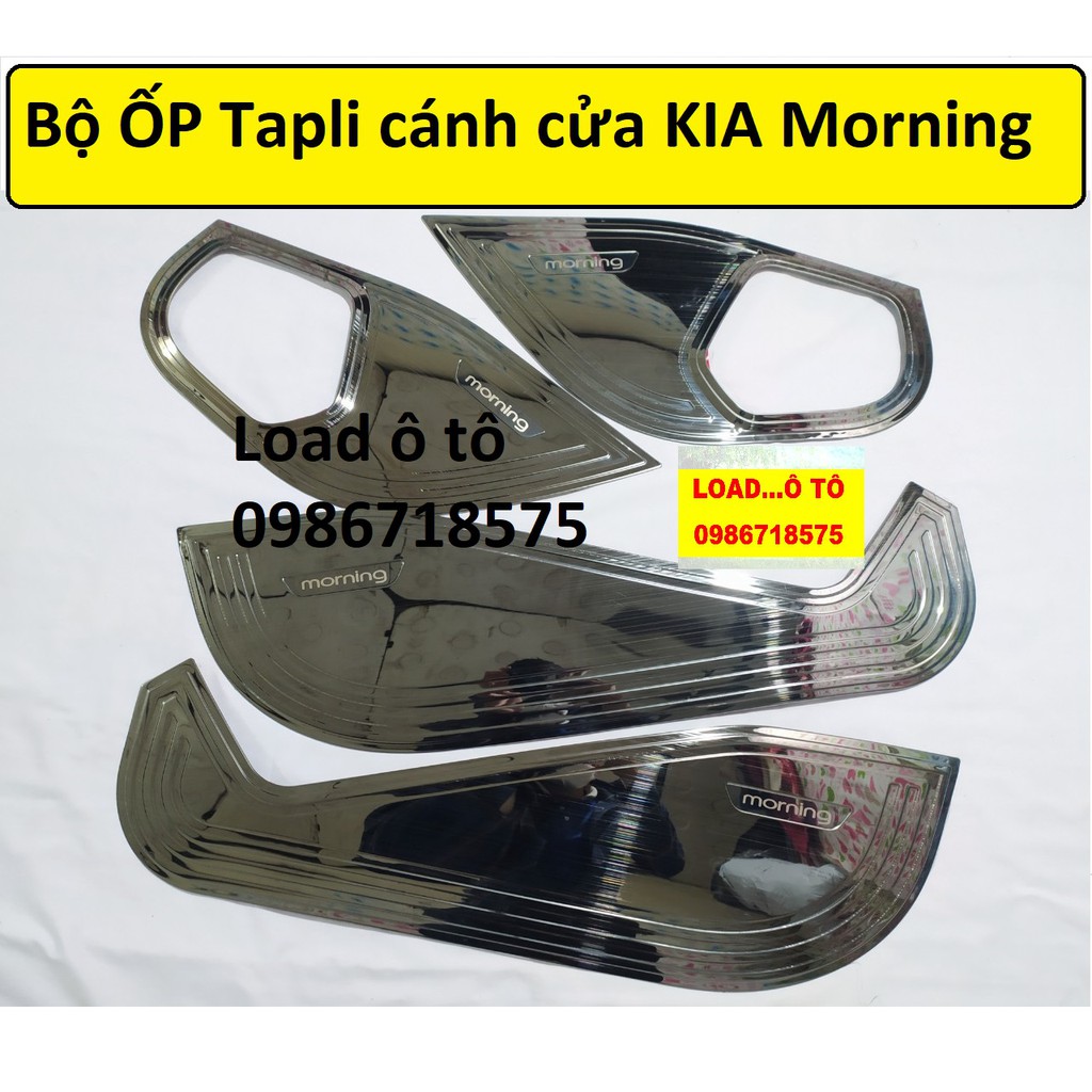 Bộ Ốp Tapli cánh Cửa, Màng Loa Xe KIA Morning 2015-2019,2021