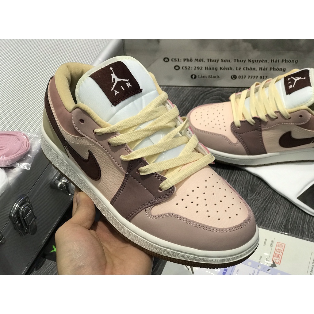 Siêu Phẩm Giày Thể Thảo Sneaker JD Trà Sữa Cổ Thấp SIêu Xinh Cao Cấp Ảnh Thật + freeship + Tặng Tất